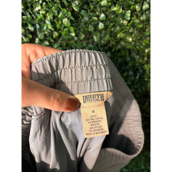 Duluth Trading Co. Steel Blue Skort Size 4 - Picture 3 of 3